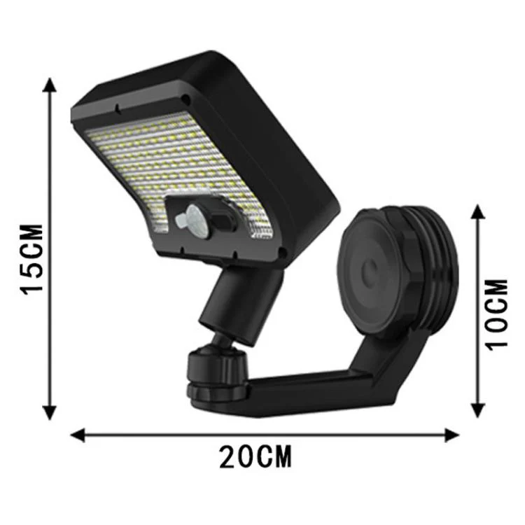 Solar Outdoor Courtyard String Lights With Motion Sensor Home Use Smart Magnetic Wall Lamp, Spec: Warm Light - Image 10