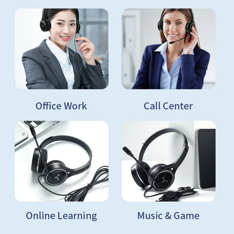 SOYTO SY-G30C Long Microphone Wired Noise Cancelling Ergonomic Gaming Headset, Interface:3.5mm(Black) - Image 7