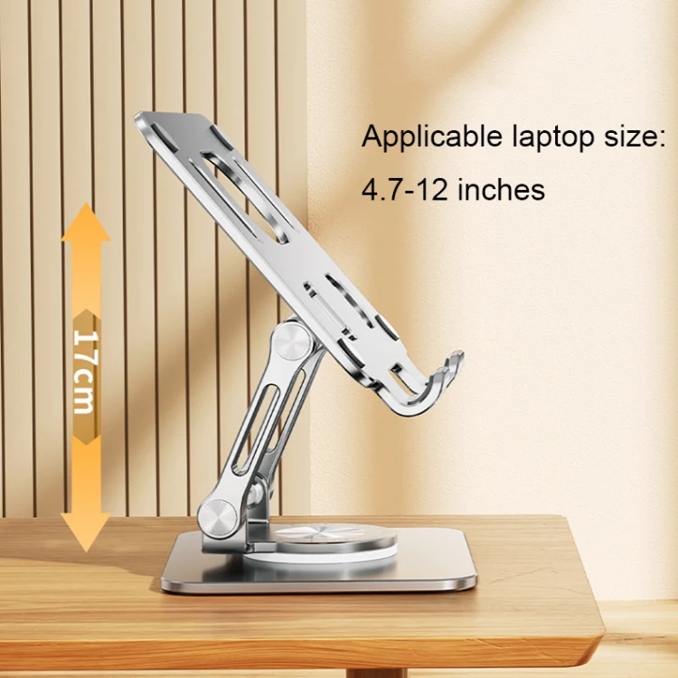SP-026 360-degree Rotating Universal Desktop Tablet Folding Bracket(Gray) - Image 4