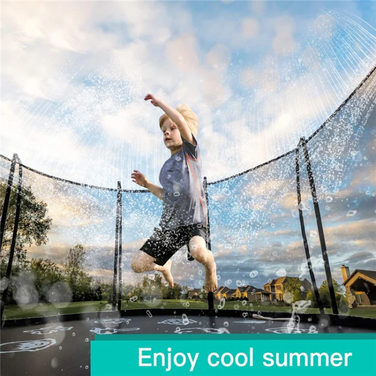 SSQ-B12M Garden Trampoline Watering Sprinkler, Specification: Yellow 15m - Image 7