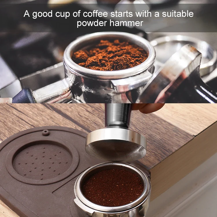 Stainless Steel Coffee Powder Hammer Alumina Constant Pressure Powder Press - Image 7