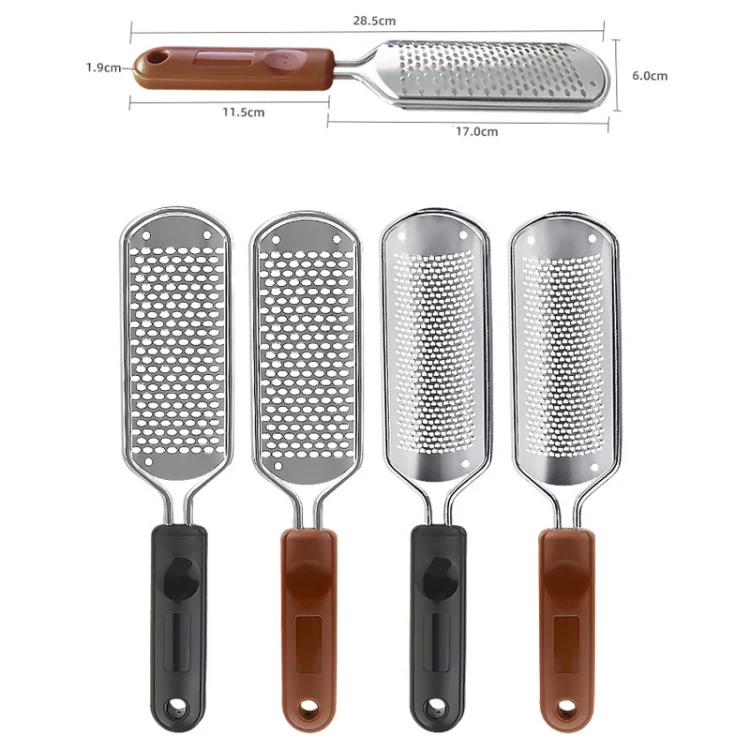 Stainless Steel Exfoliating Pedicure Grinding And Rubbing Machine, Style: Small Hole Square Hole (Brown) - Image 2