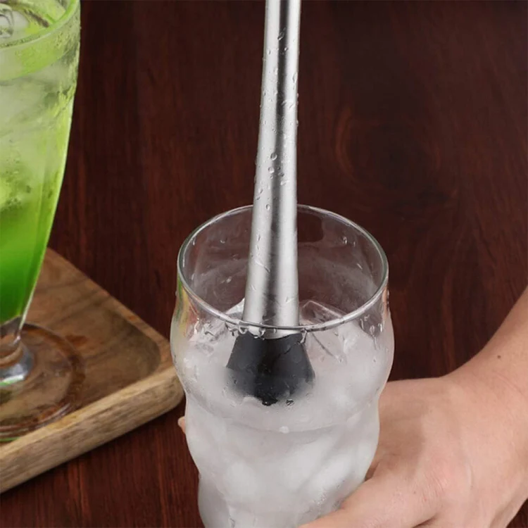Stainless Steel Ice Pick Muddler(Silver) - Image 5