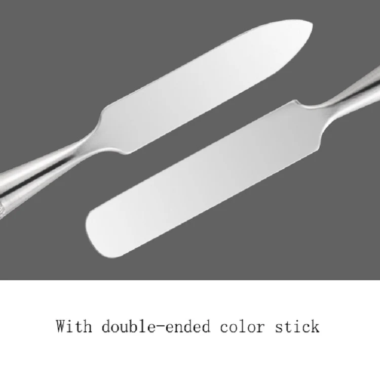 Stainless Steel Nail Makeup Palette With Toning Stick, Specification: Butterfly - Image 4