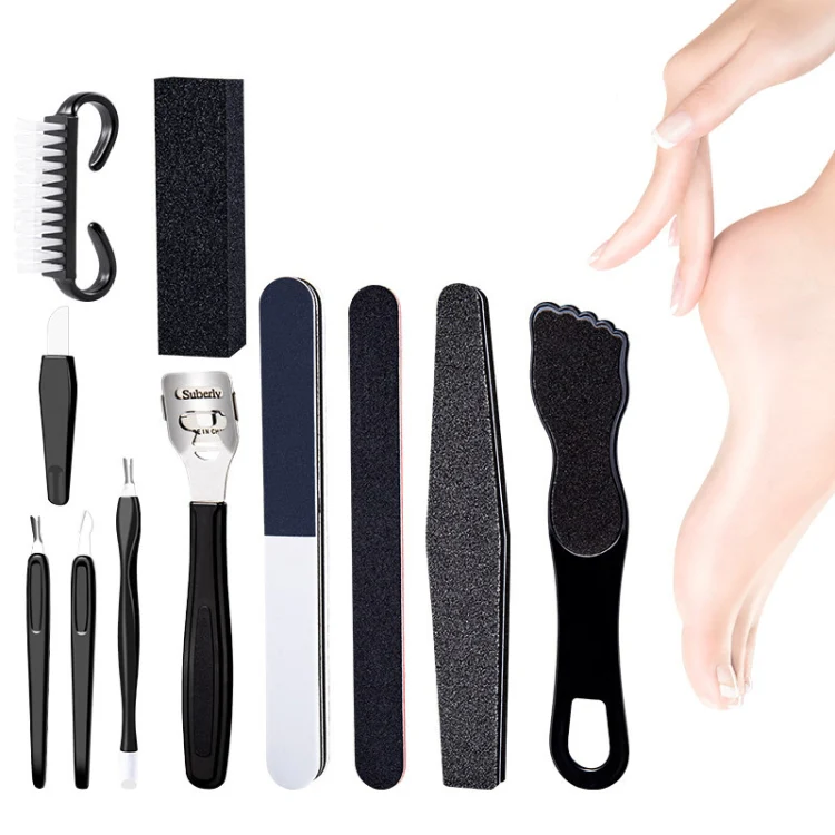 Stainless Steel Pedicure Tool Set(12 In 1)
