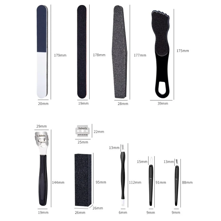 Stainless Steel Pedicure Tool Set(12 In 1) - Image 3