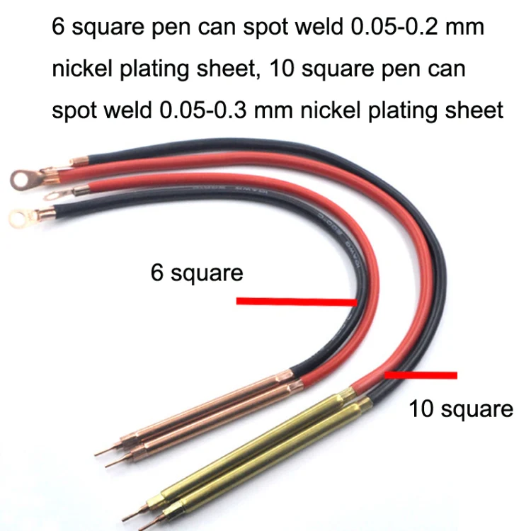 Start Treasure Version 12V Digital Display DIY Battery Spot Welding Machine Pen Control, Style:6 Square Pen With Case - Image 3