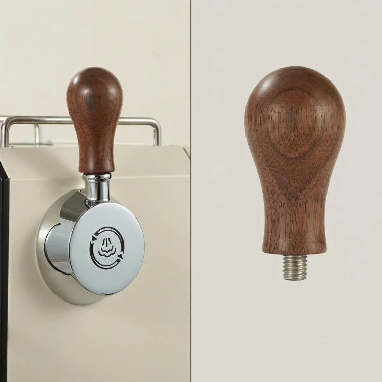 Steam Lever Knob For Gemilai 3006/3145/3145B Espresso Machine Walnut Wood Modification Accessories