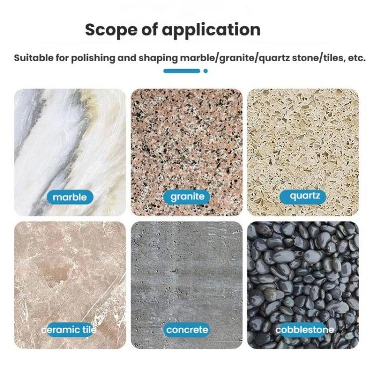 Stone Edge Grinding Wheel Marble Granite Tile Trimming Chamfering Tool, Spec: Rounded Edge 15mm - Image 6