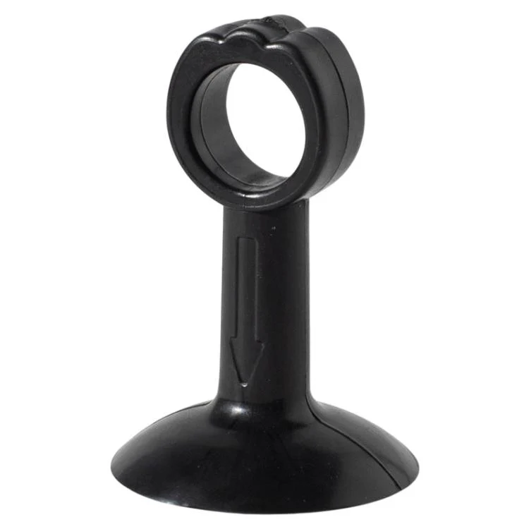 Suction Cup Door Handle Anti-collision Protective Pad, Size:65x45x19mm(Black)