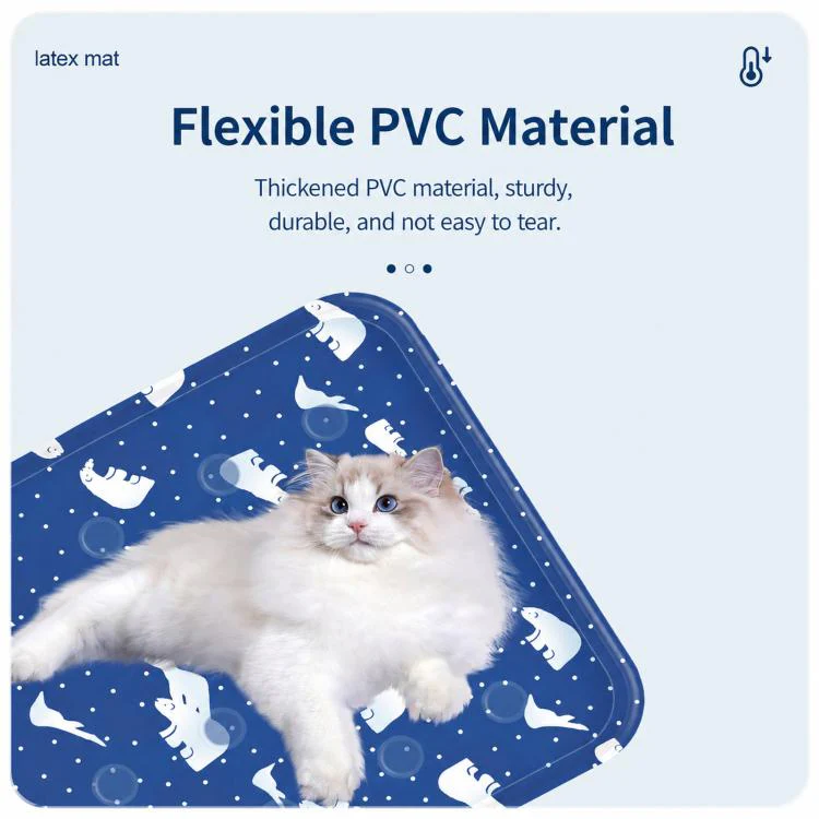Summer Single Person Cooling Gel Seat Cushion Pressure Activated Cooling Mat, Size: 50x60cm(Icy Snowflakes) - Image 8