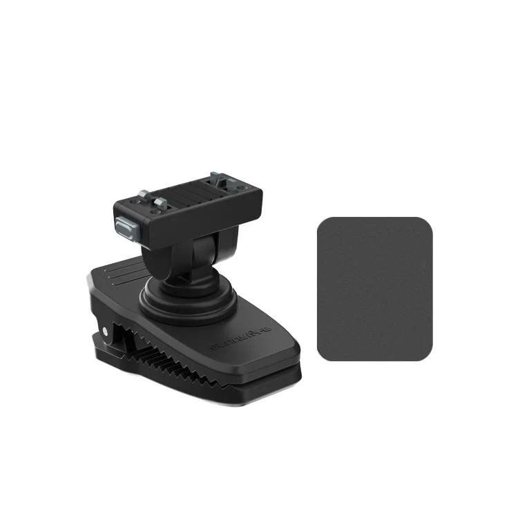 Sunnylife Magnetic Quick-Release Backpack Clip Action Camera Clamp Vertical-Horizontal Mount for Insta360 X4 Air / X5 / Ace / Ace Pro 2 / 1 (Black) - Image 2
