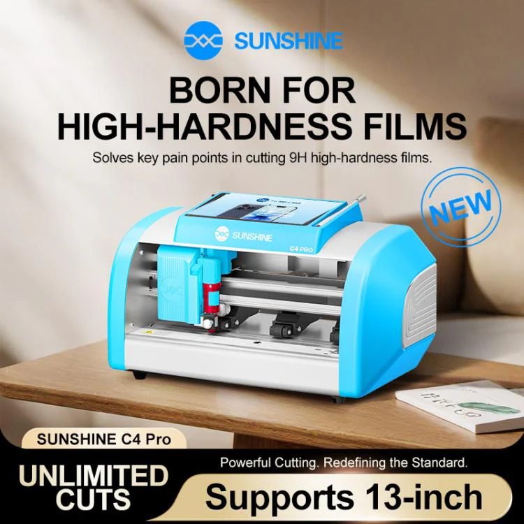 SUNSHINE C4 Pro 13-inch Intelligent High-Hardness Film Cutting Machine, Plug:AU Plug - Image 2