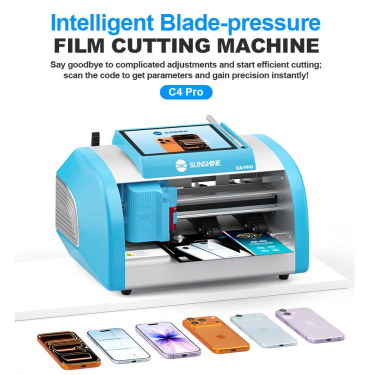 SUNSHINE C4 Pro 13-inch Intelligent High-Hardness Film Cutting Machine, Plug:EU Plug - Image 3