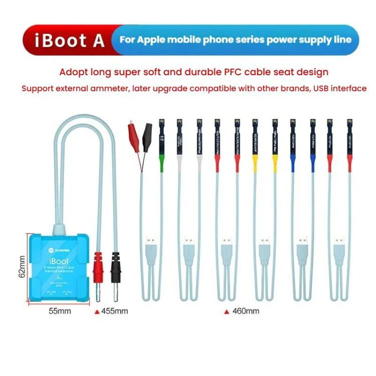 SUNSHINE iBoot A For iPhone Battery Power Supply Test Boot Cable Cell Phone Repair Boot Control Line - Image 2