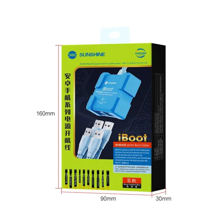SUNSHINE iBoot B For Android 5V Power Cable Mobile Phone Repair Tool Battery Power Test Boot Cable - Image 12