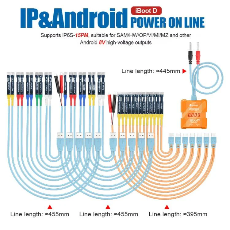 SUNSHINE iBoot D For iPhone Android Power Cable Mobile Phone Repair Tool Battery Power Test Boot Cable - Image 2