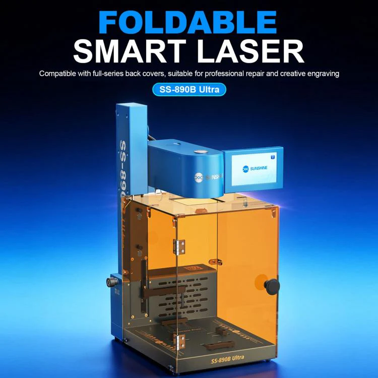 SUNSHINE SS-890B UItra Professional Foldable Smart Laser, Plug:EU Plug - Image 2
