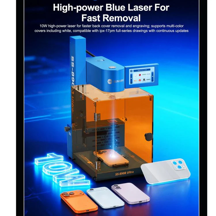 SUNSHINE SS-890B UItra Professional Foldable Smart Laser, Plug:US Plug - Image 5