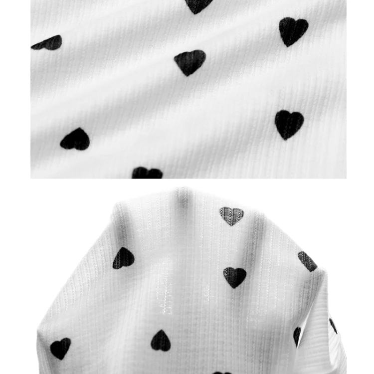 Suspender Shorts Sexy Bow Print Milk Silk Pajamas Set, Size: XL(Pink) - Image 3