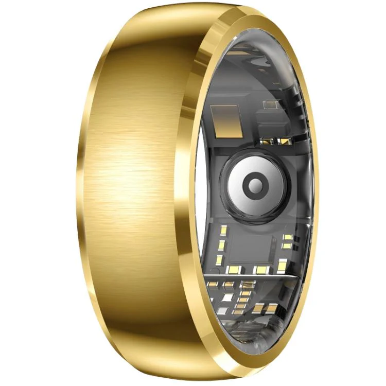 SY15 SIZE 12 Smart Ring, Supports Health Monitoring / Gesture Control(Gold)