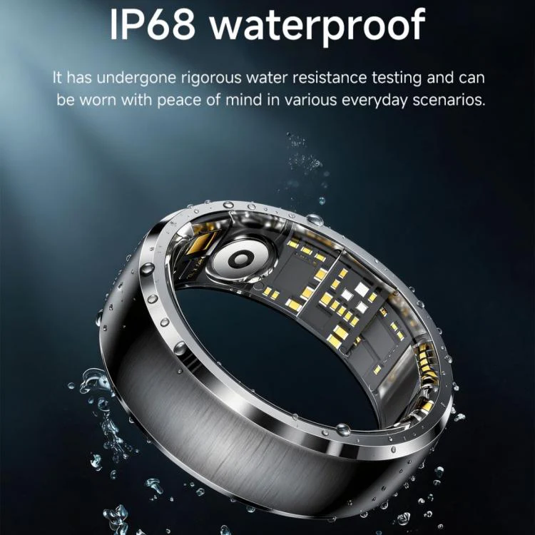 SY15 SIZE 12 Smart Ring, Supports Health Monitoring / Gesture Control(Gold) - Image 14