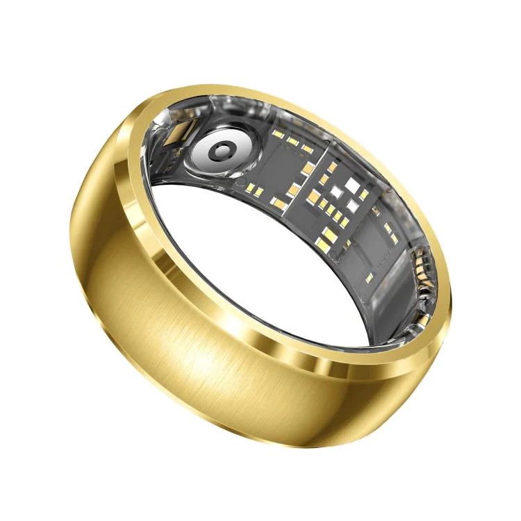 SY15 SIZE 13 Smart Ring, Supports Health Monitoring / Gesture Control(Gold) - Image 2