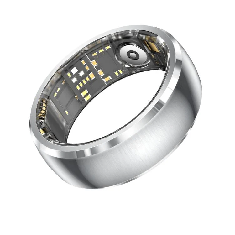 SY15 SIZE 9 Smart Ring, Supports Health Monitoring / Gesture Control(Silver) - Image 3