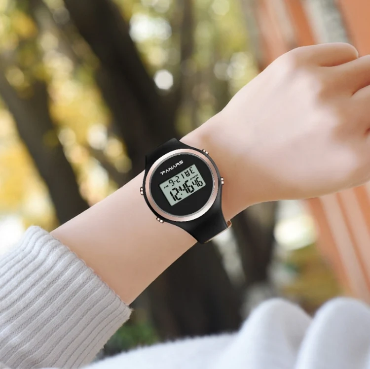 SYNOKE 9108 Student Silicone Strap Electronic Watch(Pink) - Image 7