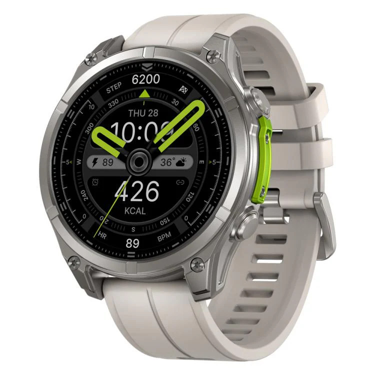 T-Rex 1.43 inch AMOLED Display Rugged Smart Watch with Built-in Flashlight(Grey)