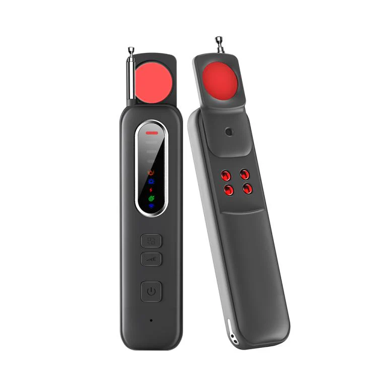 T012 Infrared Detection Privacy Camera RF Signal Detector for Hotel Privacy Protection(Black)