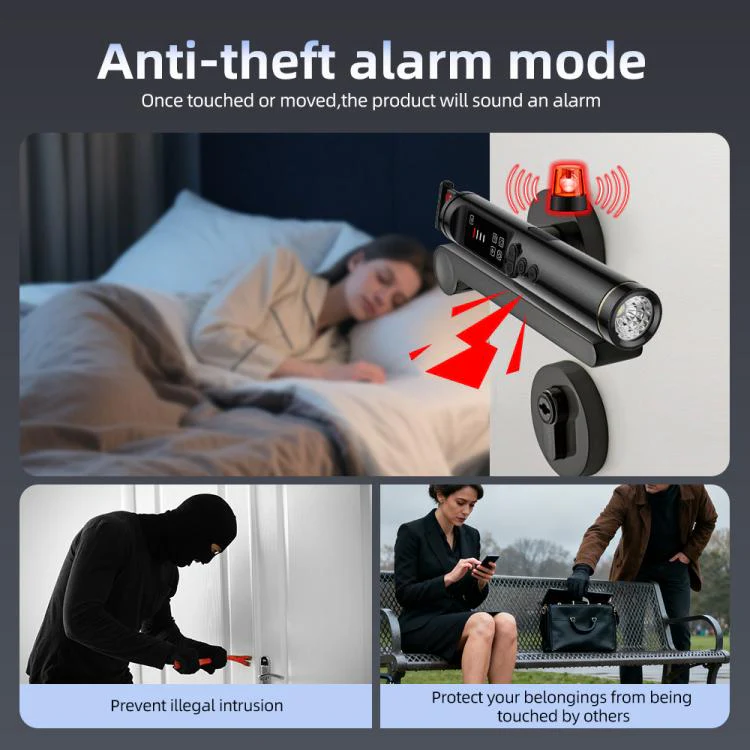 T015 Hidden Camera Detector Anti-Camera Bug Finder RF GPS Tracker Detector Signal Scanner(Black) - Image 3