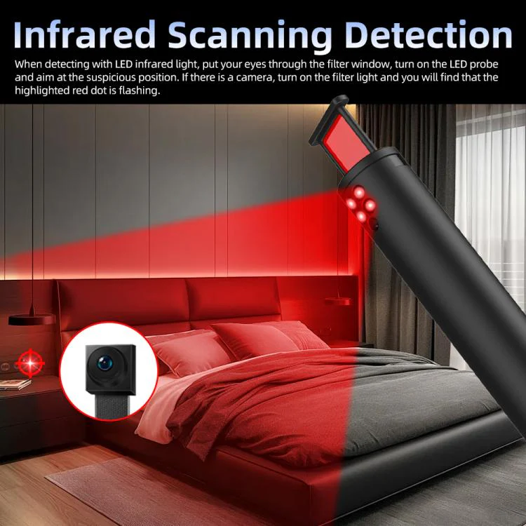T016 Portable Multifunctional Intelligent Infrared Detector(Black) - Image 7
