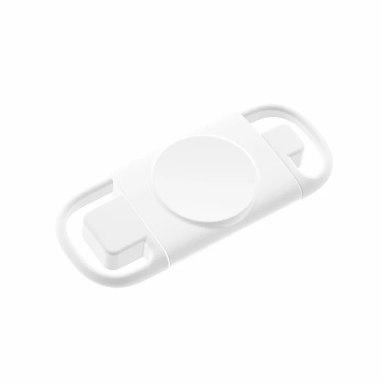 T09-A Dual USB Portable Wireless Smart Watch Charger for Apple Watch Series(White)