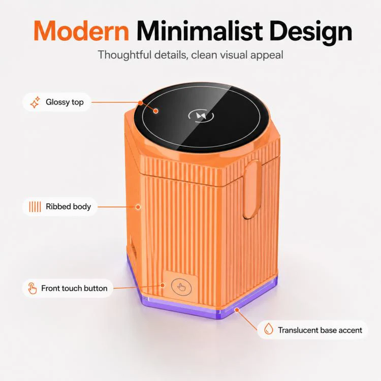 T10 15W Multifunctional Magnetic Wireless Charger Desktop Phone Stand(Yellow) - Image 8