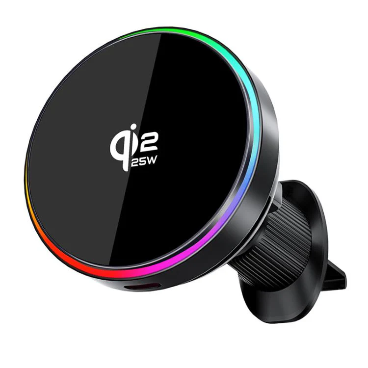 T14 Magnetic Cooling Wireless Fast Charger Car Air Outlet Holder(T14 Air-Cooled Qi 2.2 Certification)