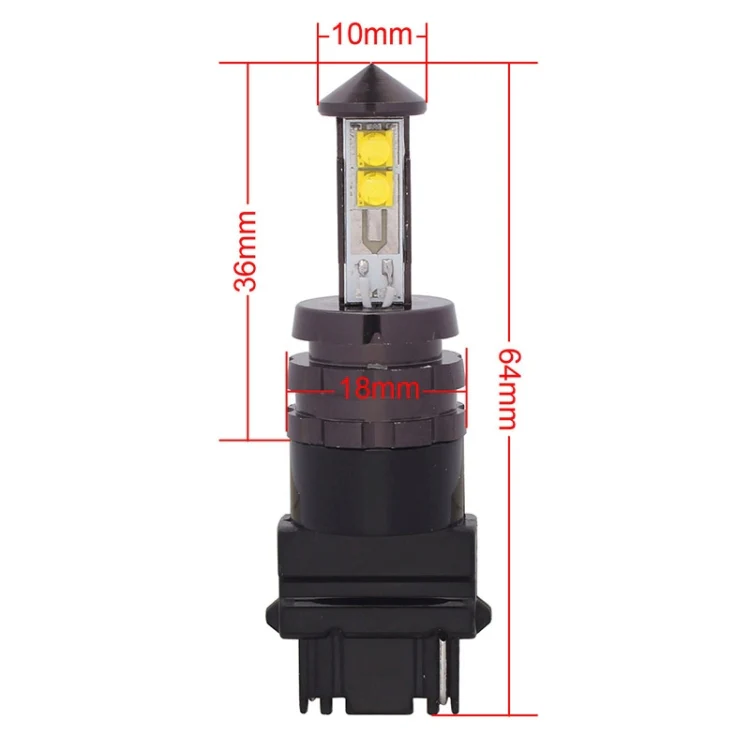 T25 20W 800LM White Light 4 XT-E LED Car Brake Light Steering Light Bulb, DC 12-24V - Image 5