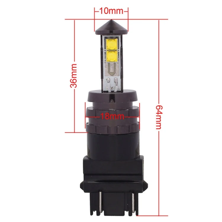 T25 3157 20W 800LM White Light 4 XT-E LED Car Brake Light Steering Light Bulb, DC 12-24V - Image 5