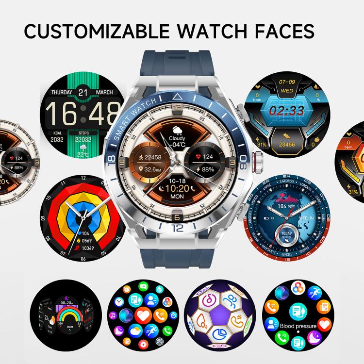 T95E 1.52-inch Display 2-in-1 Smart Sports Watch TWS Bluetooth Earphones(Black Gold) - Image 20