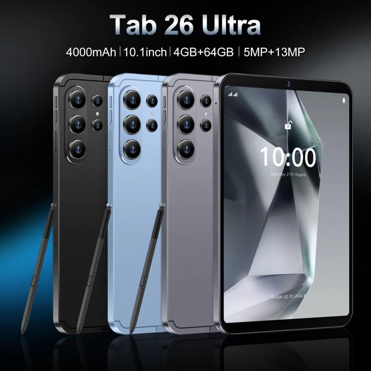 Tab 26 Ultra 10.1 inch 4G LTE Tablet PC, 4GB+64GB, Android 10 MTK6755 Octa Core, EU Plug (Grey) - Image 4