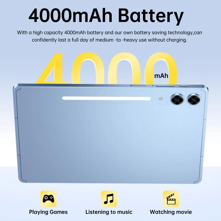 Tab S10 Ultra 10.1 inch 4G LTE Tablet PC, 4GB+32GB, Android 10 MTK6755 Octa Core, US Plug (Blue) - Image 13