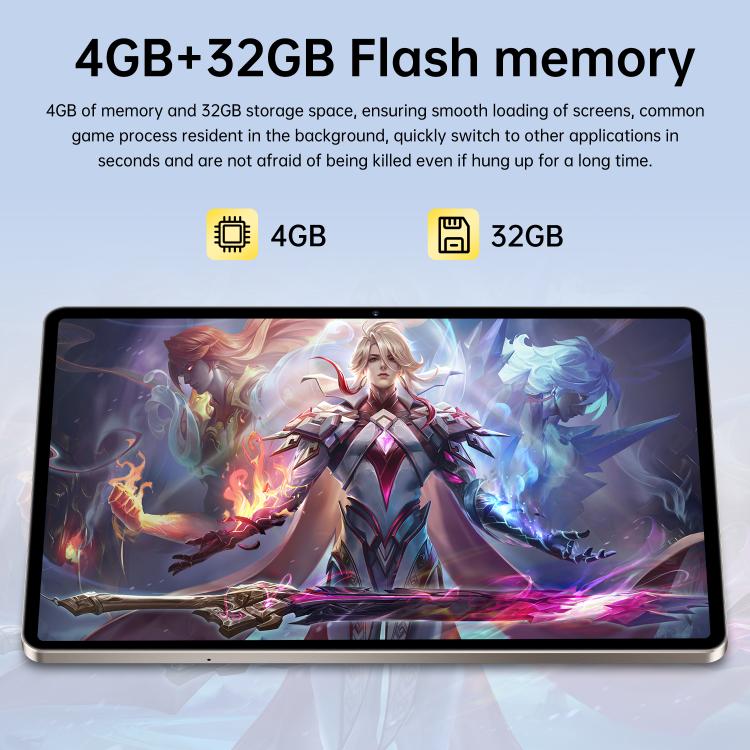 Tab S10 Ultra 10.1 inch 4G LTE Tablet PC, 4GB+32GB, Android 10 MTK6755 Octa Core, US Plug (Grey) - Image 9