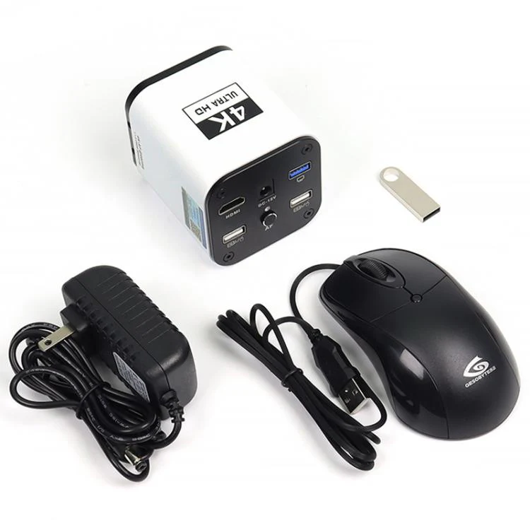 TAIDA TD-4KAF 60FPS CCD Edge Detection 4K Industry Microscope Camera, Plug:US Plug - Image 6