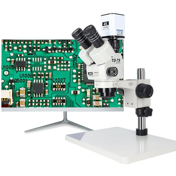 TAIDA TD-4KAF 60FPS CCD Edge Detection 4K Industry Microscope Camera, Plug:US Plug - Image 7