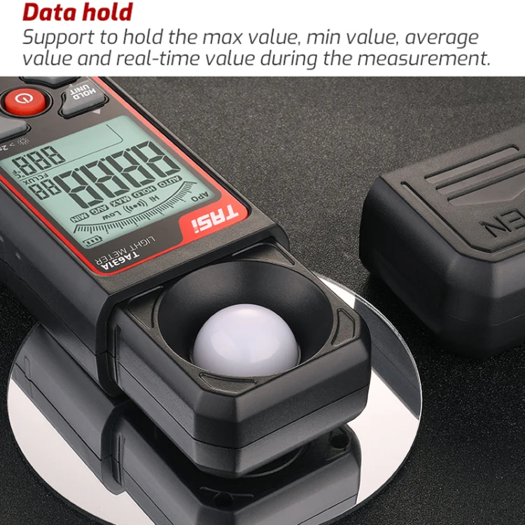 TASI TA631B 300,000 LUX Ambient Temperature Illuminating Meter Bright Test Instrument Brightness Light Meter - Image 8