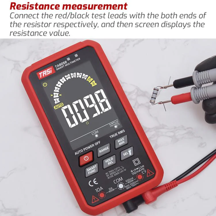 TASI TA805A Battery-powered Large Screen Digital Fully Automatic Smart Multimeter - Image 8