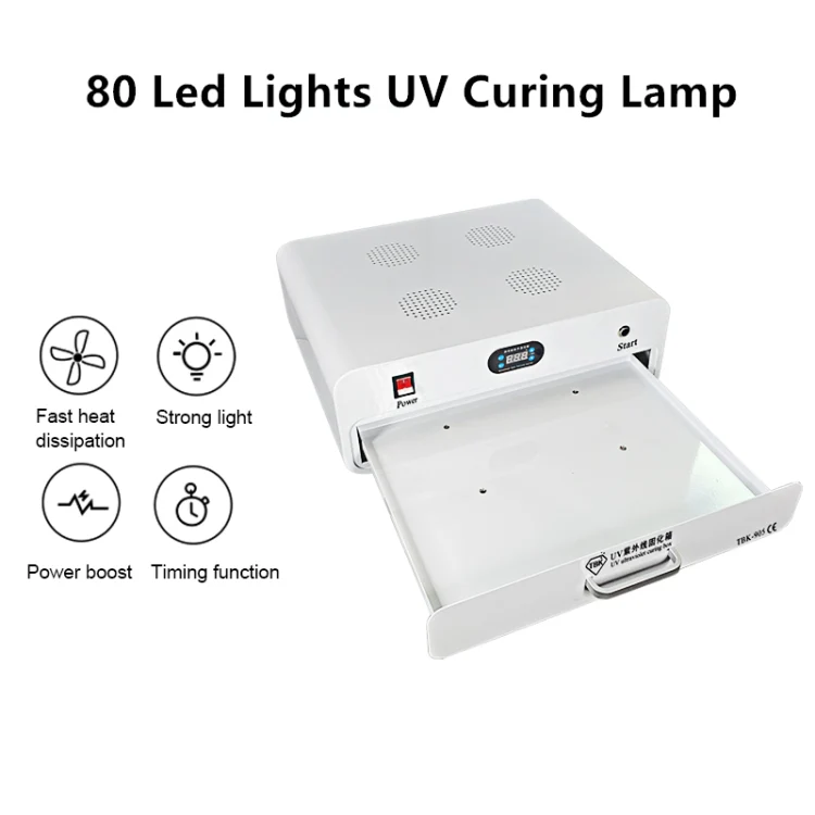 TBK-905 220V UV Curing Box Mobile Phone LCD Screen Glass OCA Curing Bonding - Image 6