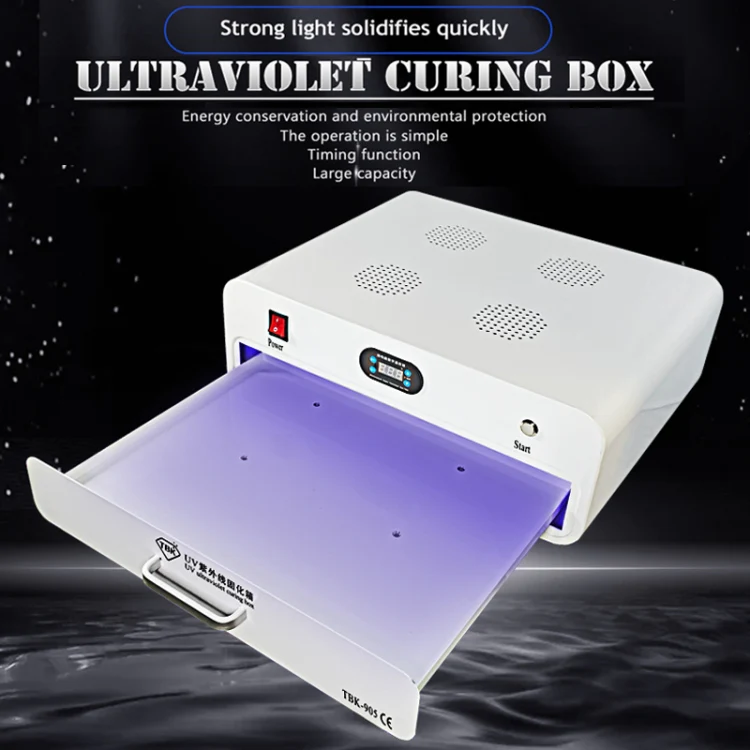 TBK-905 220V UV Curing Box Mobile Phone LCD Screen Glass OCA Curing Bonding - Image 9