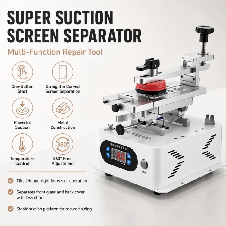 TBK 988C LCD Rotary Separator Middle Frame Remover - Image 2
