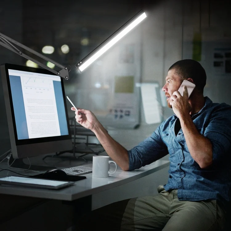 Telescopic Folding USB LED Eye Protection Desk Lamp - Image 7